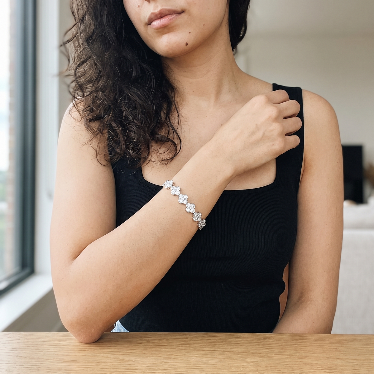 Glion Bracelet worn by model