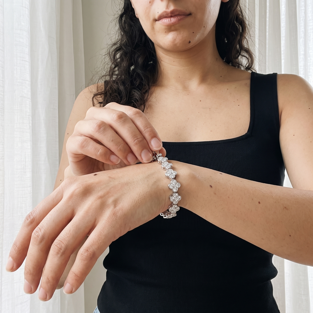 Glion Bracelet worn by model