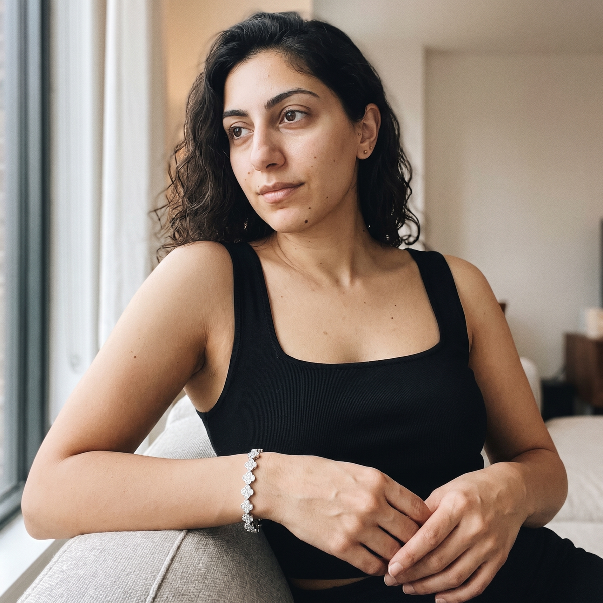 Glion Bracelet worn by model