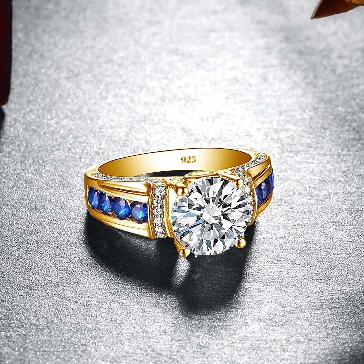 Grindelwald Ring by Meri Jaan — lab-grown moissanite ring, product photo