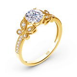 Gruya Ring by Meri Jaan — lab-grown moissanite ring, product photo