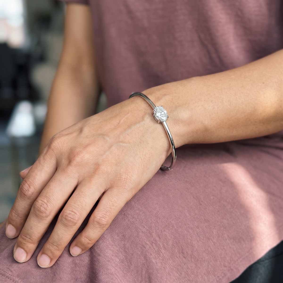 Thusis Bracelet worn by model