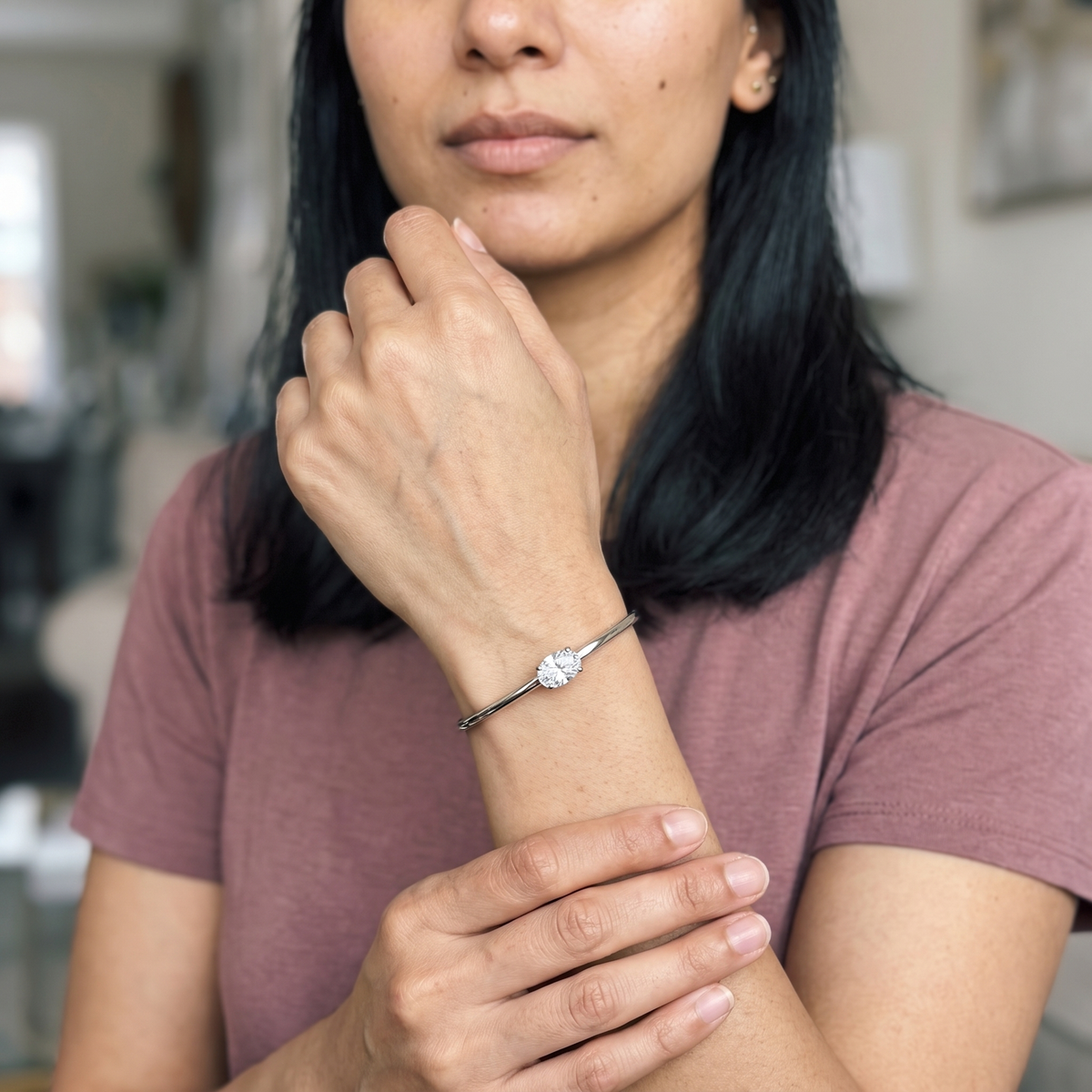 Thusis Bracelet worn by model