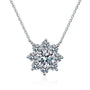 Jungfrau Necklace by Meri Jaan — lab-grown moissanite necklace, product photo