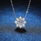 Jungfrau Necklace by Meri Jaan — lab-grown moissanite necklace, product photo
