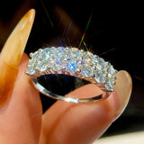 La Chaux-de-Fonds Ring by Meri Jaan — lab-grown moissanite ring, product photo