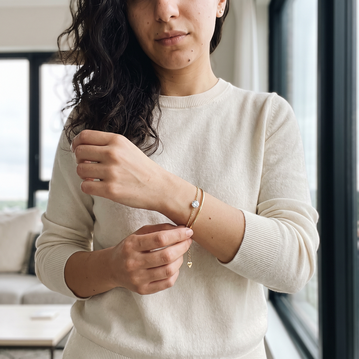 Laax Bracelet worn by model