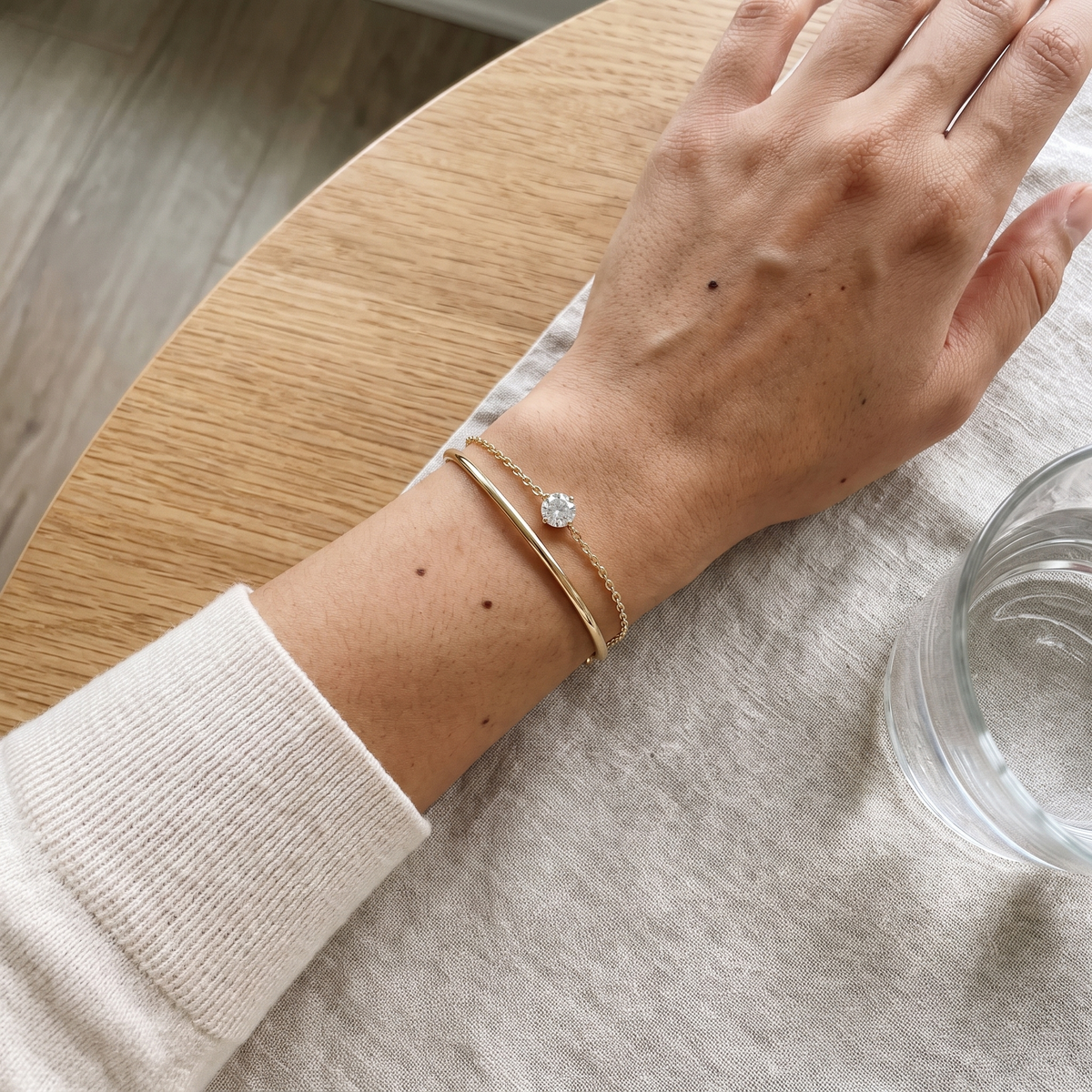 Laax Bracelet worn by model