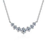 Laufenburg Necklace by Meri Jaan — lab-grown moissanite necklace, product photo