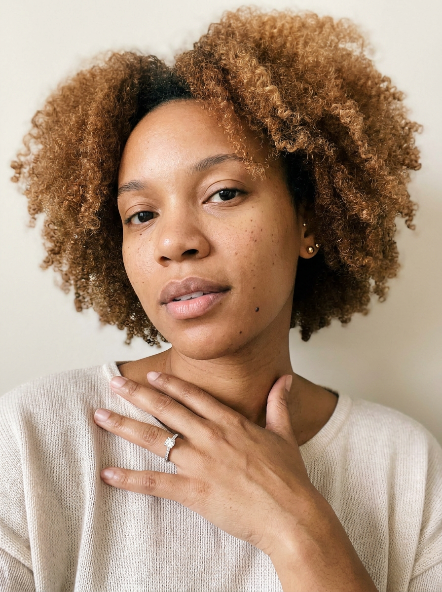 Lavertezzo by Meri Jaan — lab-grown moissanite jewellery, worn by model