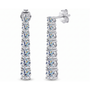 Lavin Earrings - front and angled view