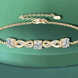 Leysin Bracelet by Meri Jaan — lab-grown moissanite bracelet, product photo