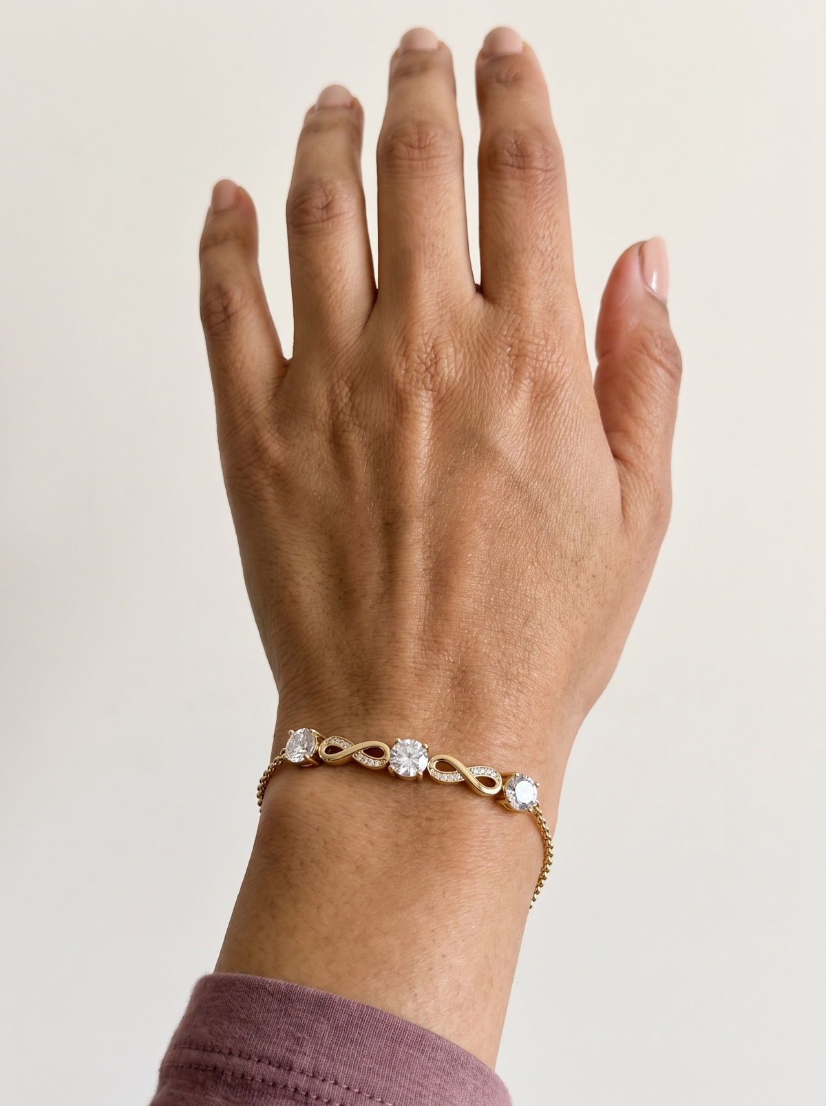 Leysin Bracelet worn by model