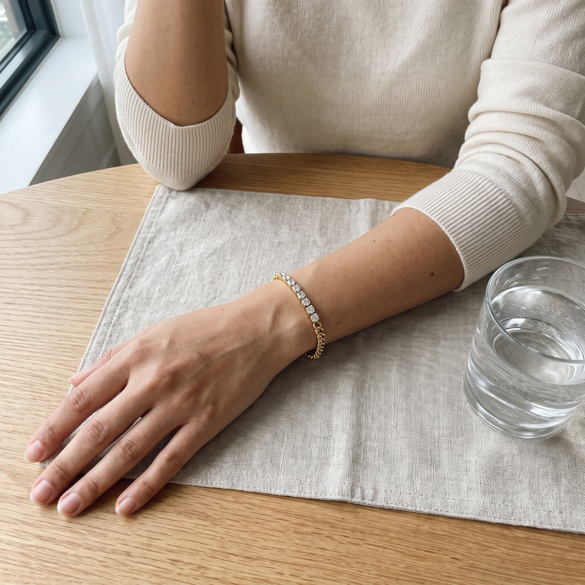 Lutry Bracelet worn by model