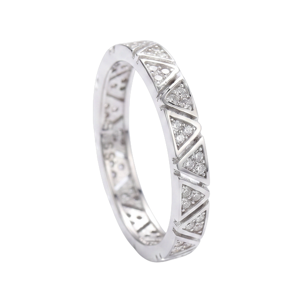 Sale category - Interlaken pave band ring