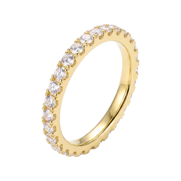 Stack Rings category - Andermatt gold eternity band