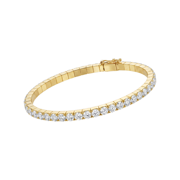 Bracelets category - gold tennis bracelet