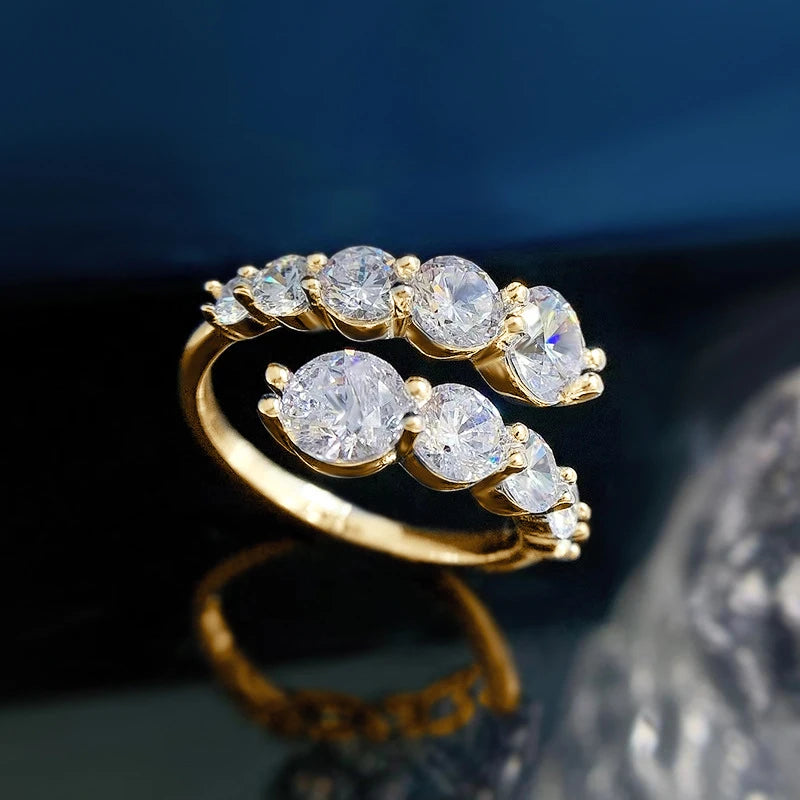 Monthey Ring by Meri Jaan — lab-grown moissanite ring, product photo