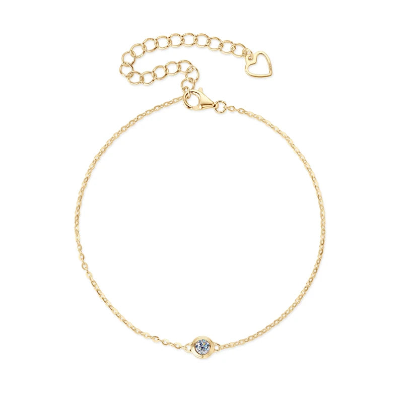 Mürren Bracelet by Meri Jaan — lab-grown moissanite bracelet, product photo