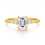 Mutton Ring by Meri Jaan — lab-grown moissanite ring, product photo
