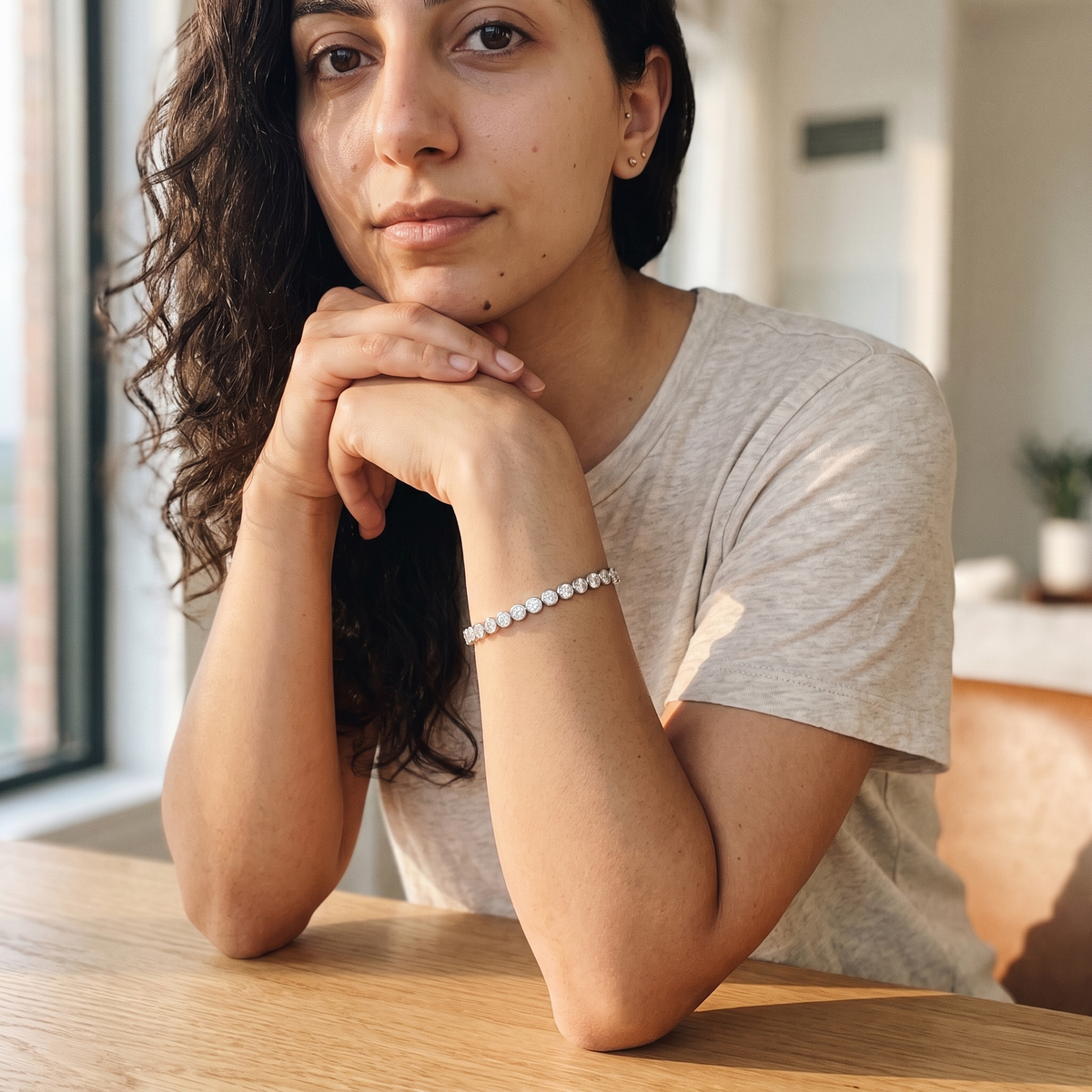Oberhofen Bracelet worn by model
