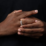 Open Butterfly Ring by Meri Jaan — lab-grown moissanite ring, product photo