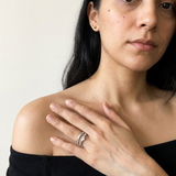 Pelwan by Meri Jaan — lab-grown moissanite jewellery, worn by model