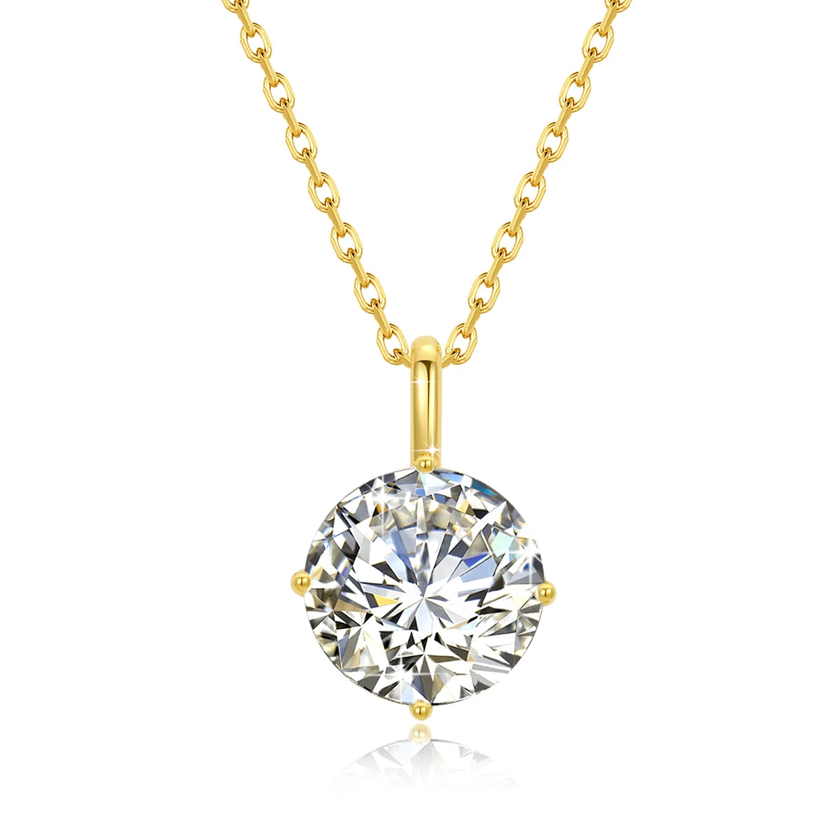 Rothenthurm Necklace by Meri Jaan — lab-grown moissanite necklace, product photo