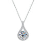 Saint-Moritz Necklace by Meri Jaan — lab-grown moissanite necklace, product photo