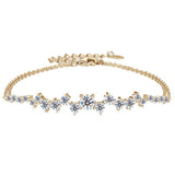 Samedan Bracelet by Meri Jaan — lab-grown moissanite bracelet, product photo