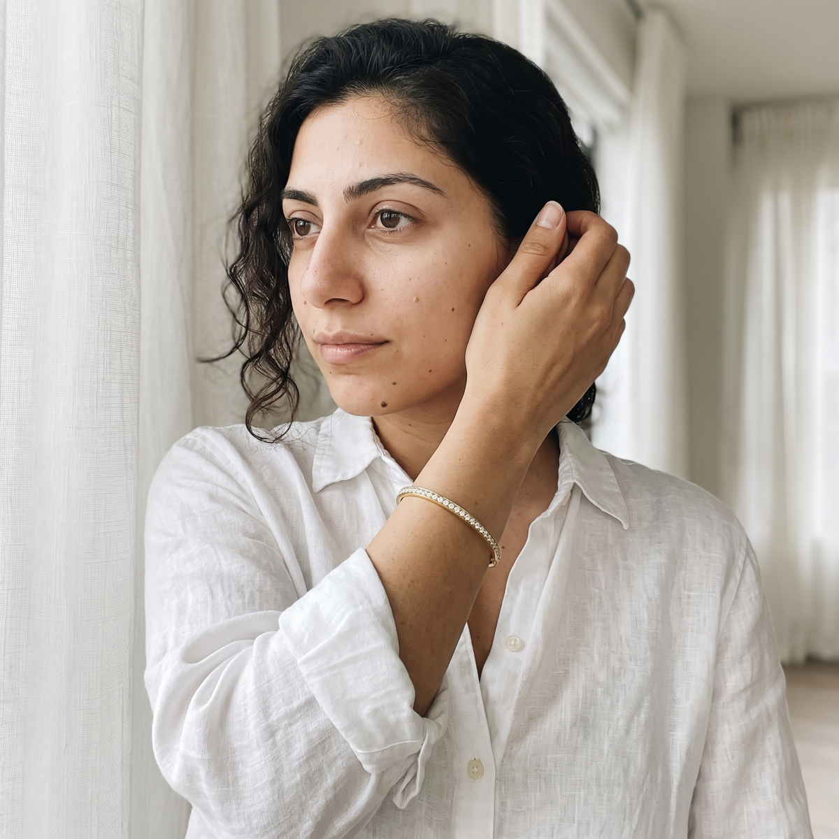 Savognin Bracelet worn by model