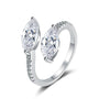 Schaffhausen Ring by Meri Jaan — lab-grown moissanite ring, product photo