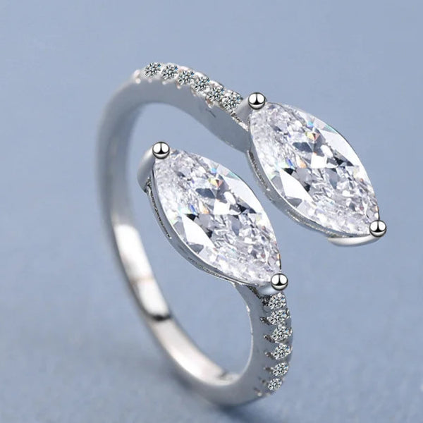 Schaffhausen Ring by Meri Jaan — lab-grown moissanite ring, product photo