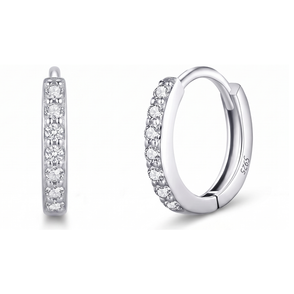 Scuol Earrings - front and angled view