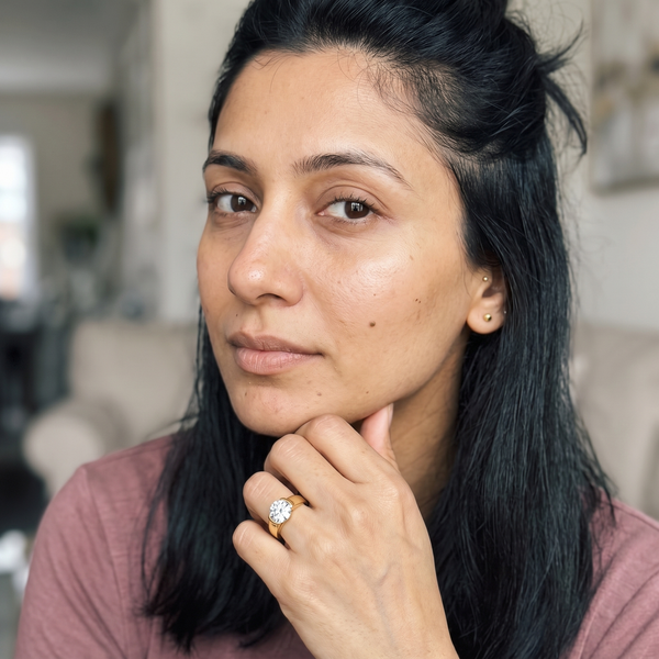 Sierre Ring worn by model