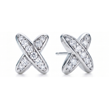 Silvaplana Earrings - front and angled view