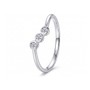 Splügen Stackable Ring - three-quarter view
