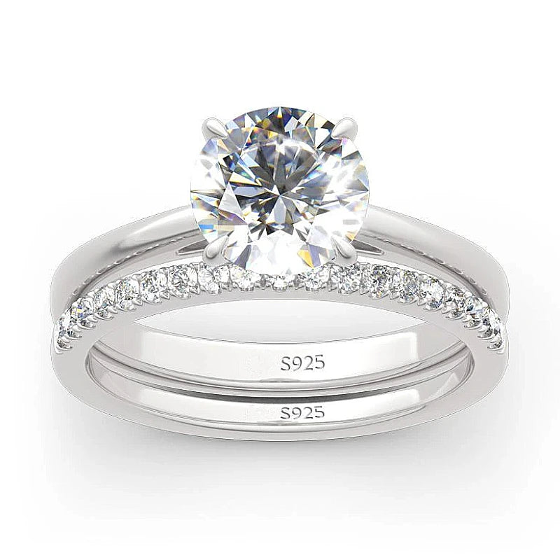 Thurgau Rings by Meri Jaan — lab-grown moissanite ring, product photo
