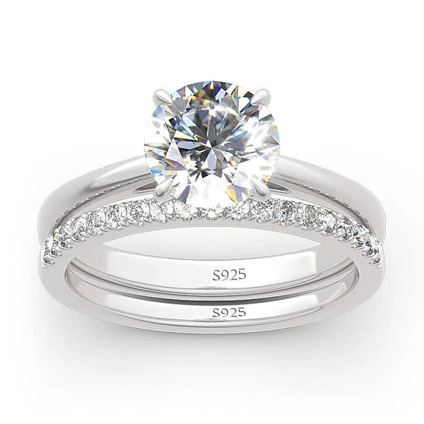 Thurgau Rings by Meri Jaan — lab-grown moissanite ring, product photo