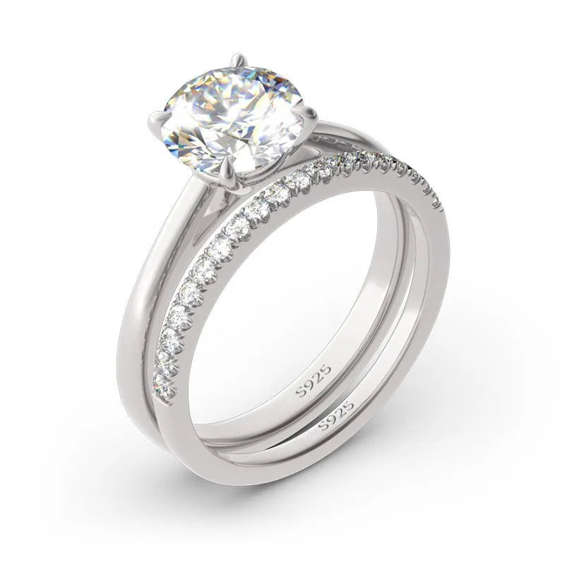 Thurgau Rings by Meri Jaan — lab-grown moissanite ring, product photo