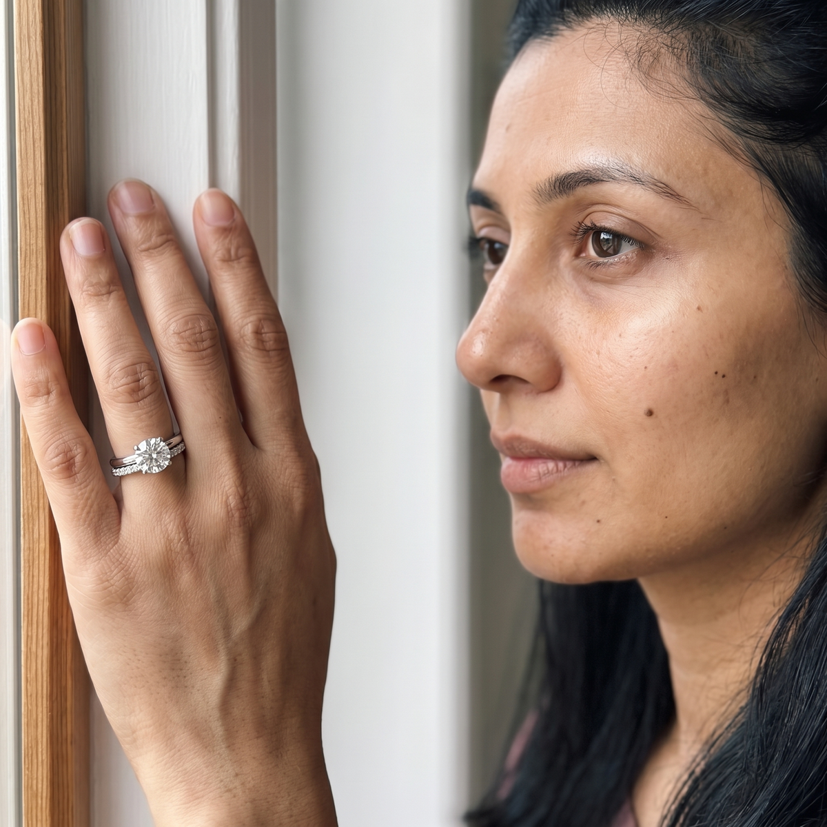 Thurgau Ring worn by model