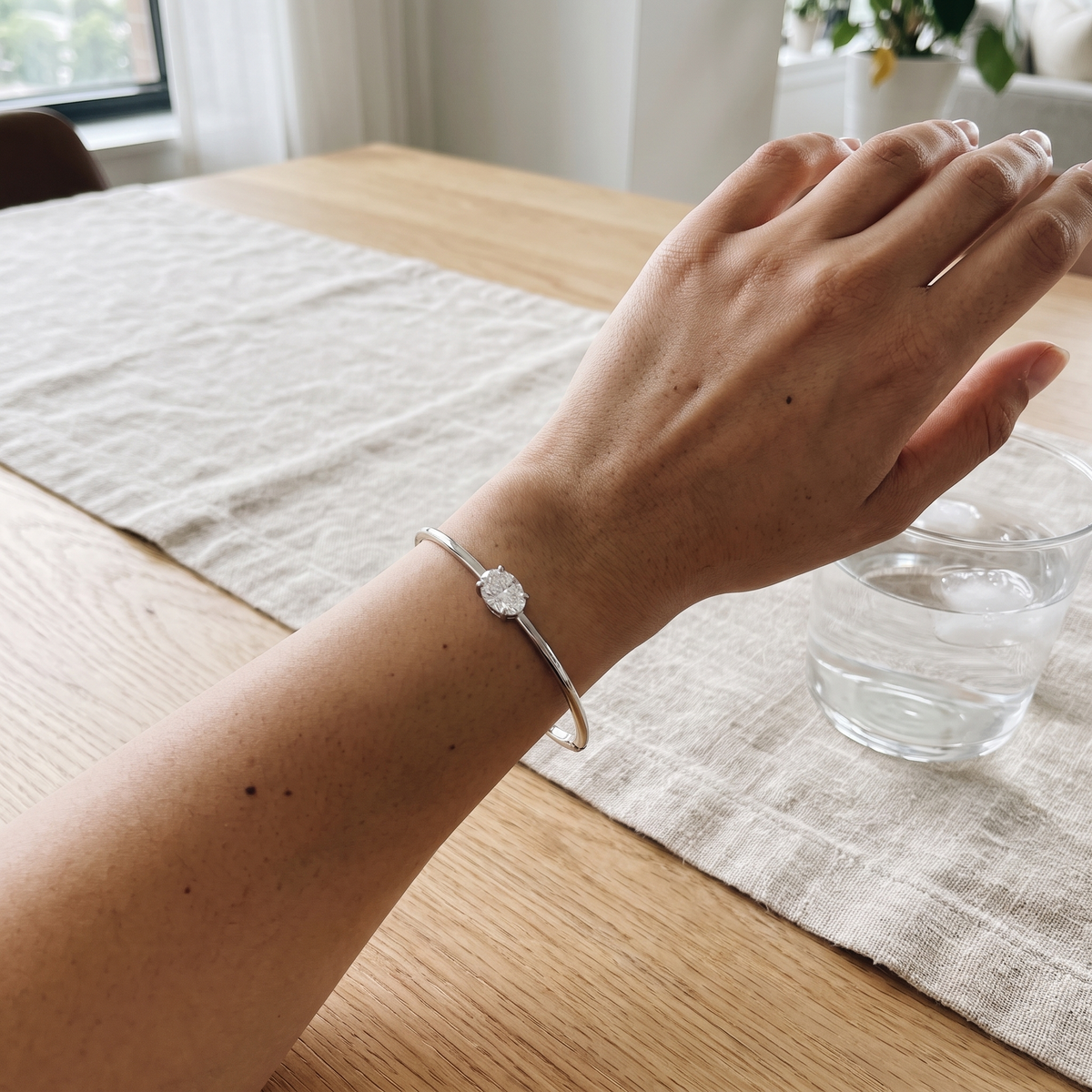 Thusis Bracelet worn by model