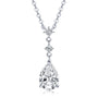 Ticino Necklace by Meri Jaan — lab-grown moissanite necklace, product photo