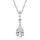 Ticino Necklace by Meri Jaan — lab-grown moissanite necklace, product photo