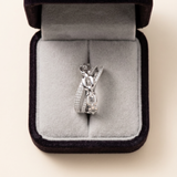 Vals by Meri Jaan — lab-grown moissanite jewellery, worn by model