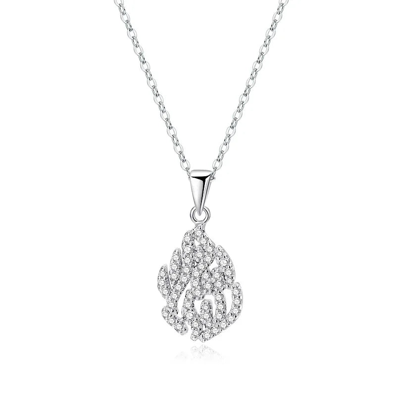 Vevey Necklace by Meri Jaan — lab-grown moissanite necklace, product photo