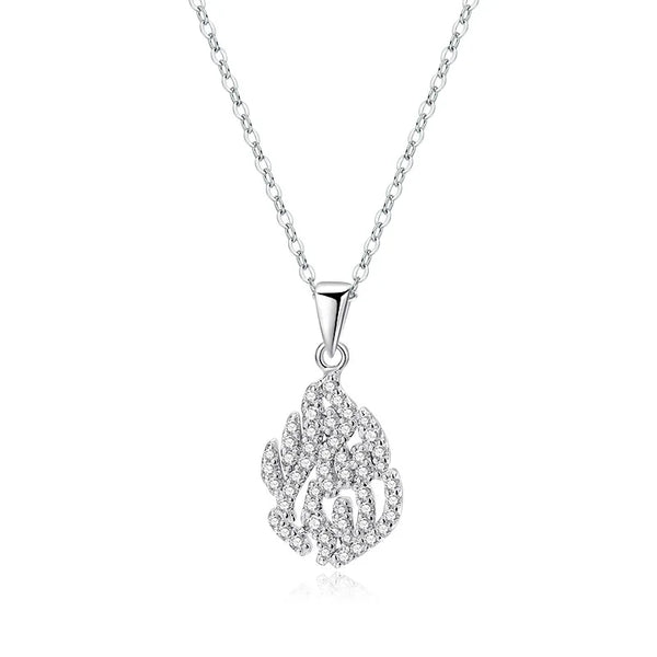 Vevey Necklace by Meri Jaan — lab-grown moissanite necklace, product photo
