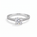 Villars Ring by Meri Jaan — lab-grown moissanite ring, product photo
