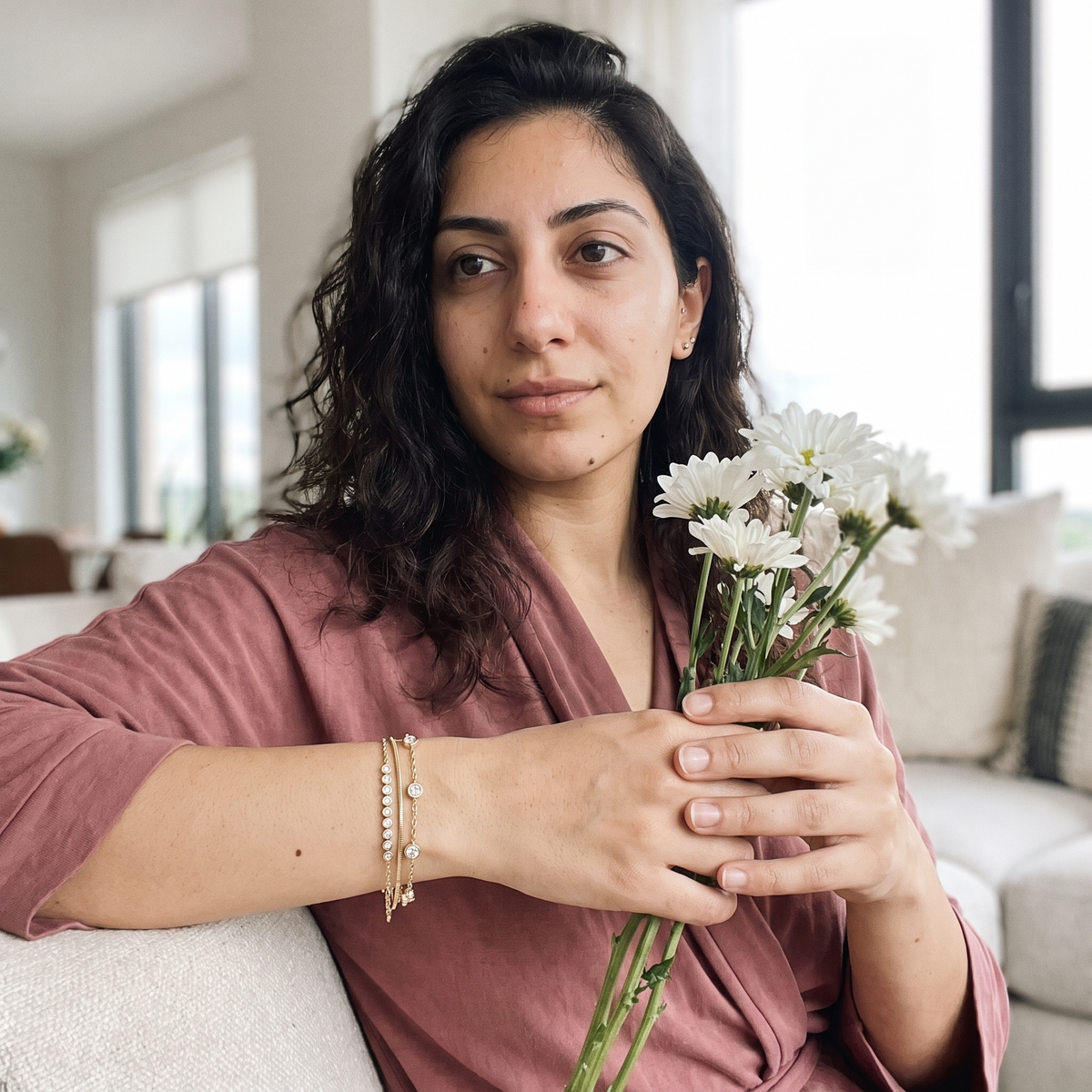 Walenstadt Bracelet worn by model