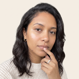 Werdenberg Ring by Meri Jaan — lab-grown moissanite ring, worn by model